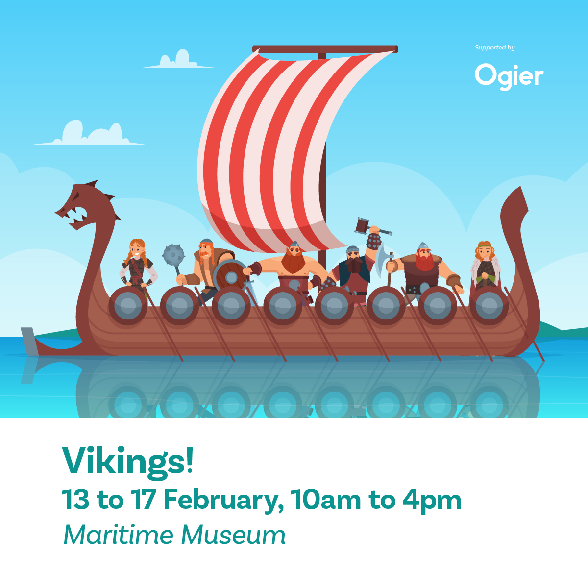 Vikings At Maritime Museum Image