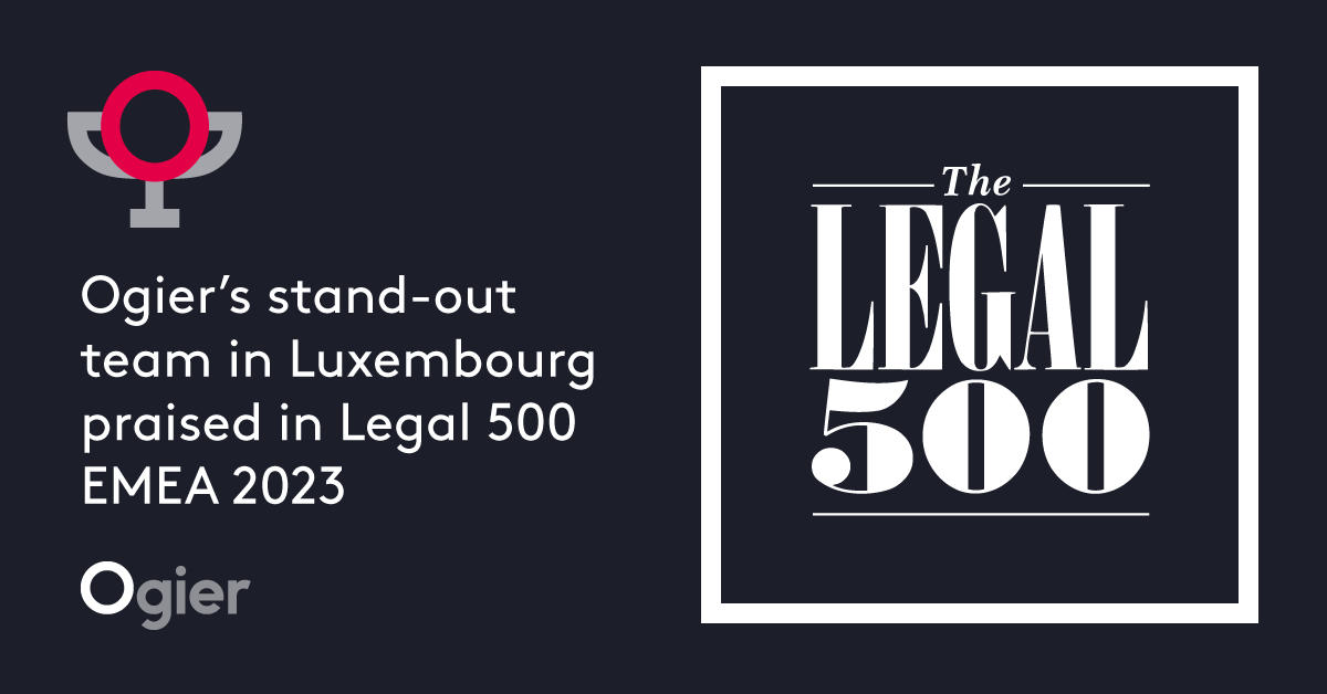 Ogier Legal 500 Lux Ranking