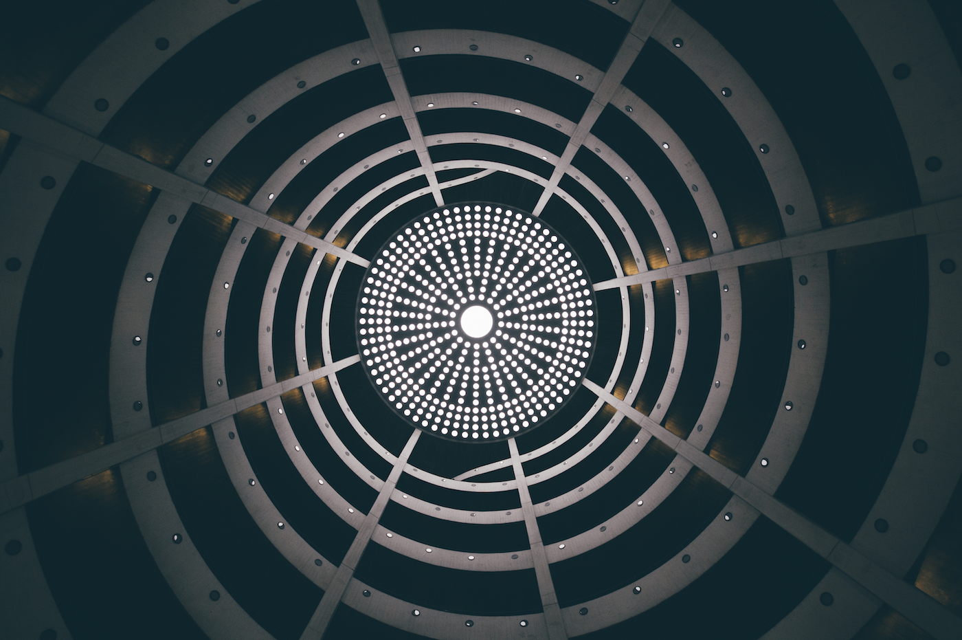 Inside Rondell in einem Parkhaus in Hamburg, Germany