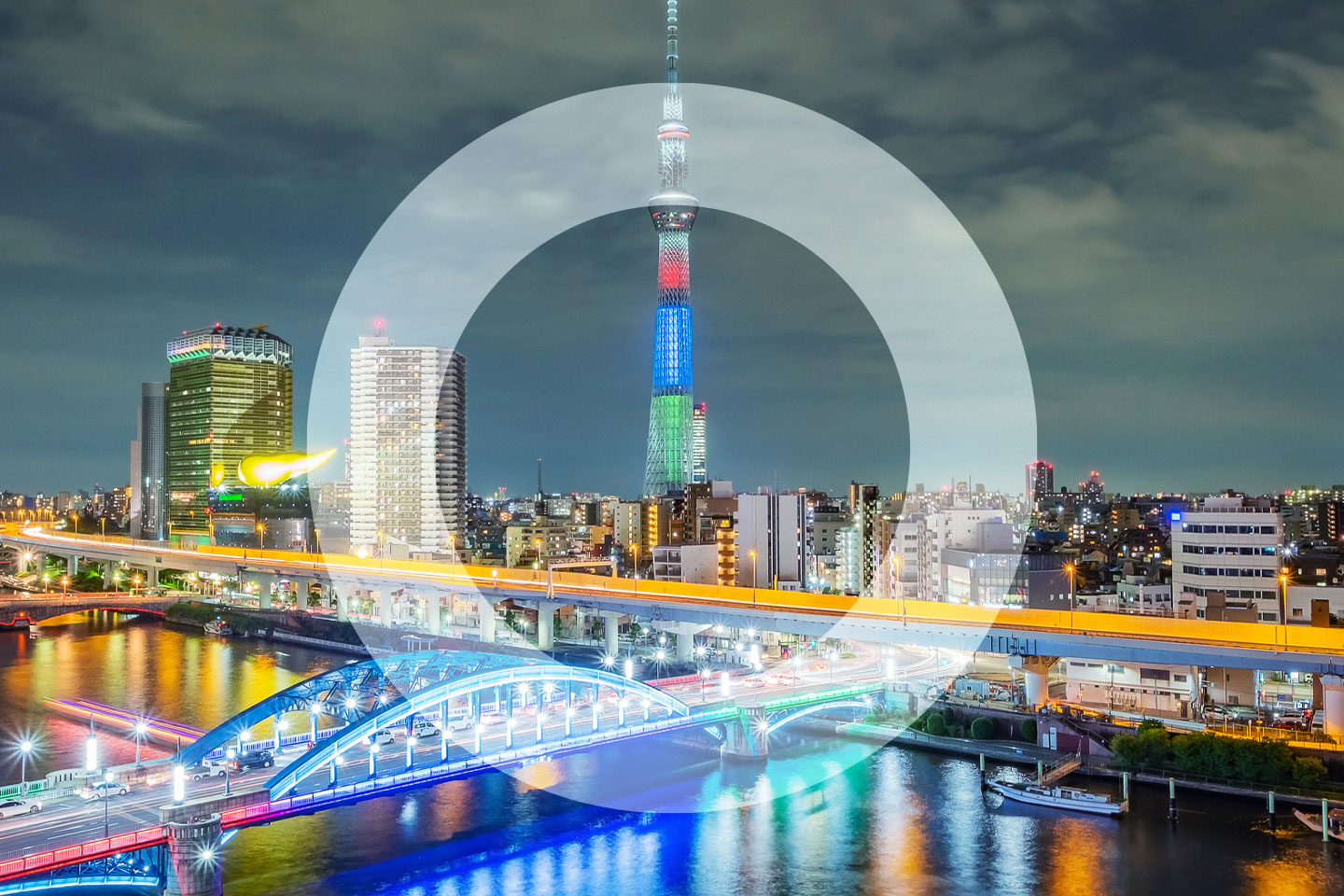 Tokyo Tower At Night